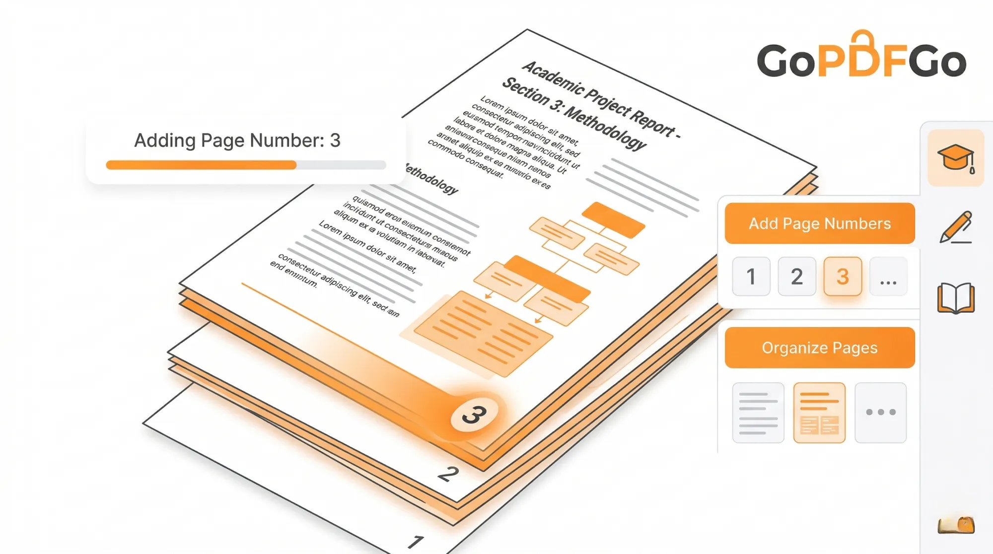 How to Add Page Numbers to Your College Project PDF Before Printing