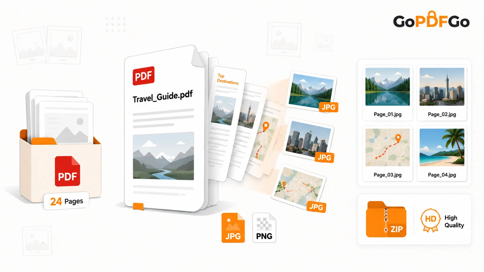 Convert PDF to JPG Online Free: Turn Pages into Images (No Upload)