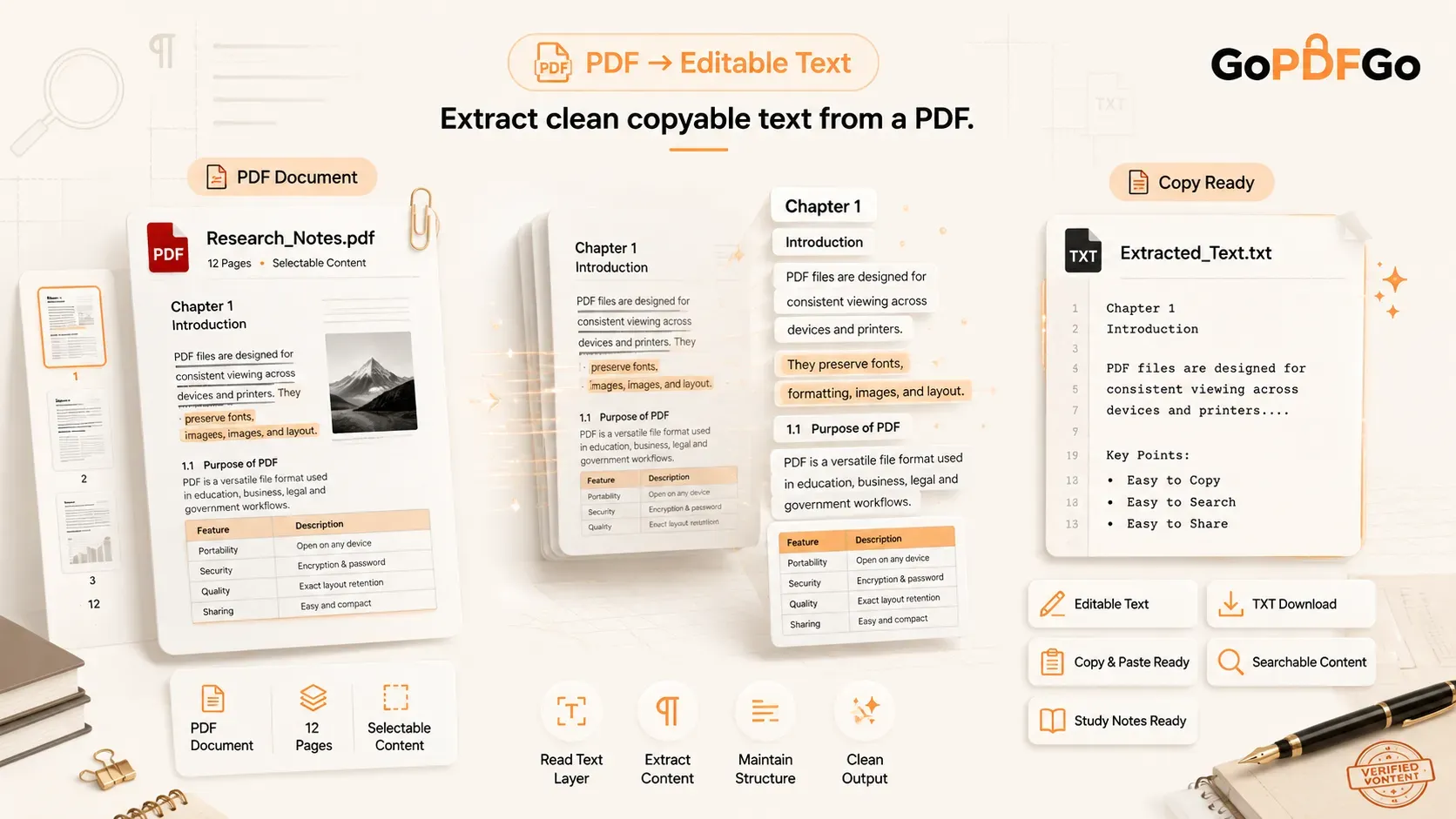 How to Extract and Copy Text From a PDF (Free, No Upload)